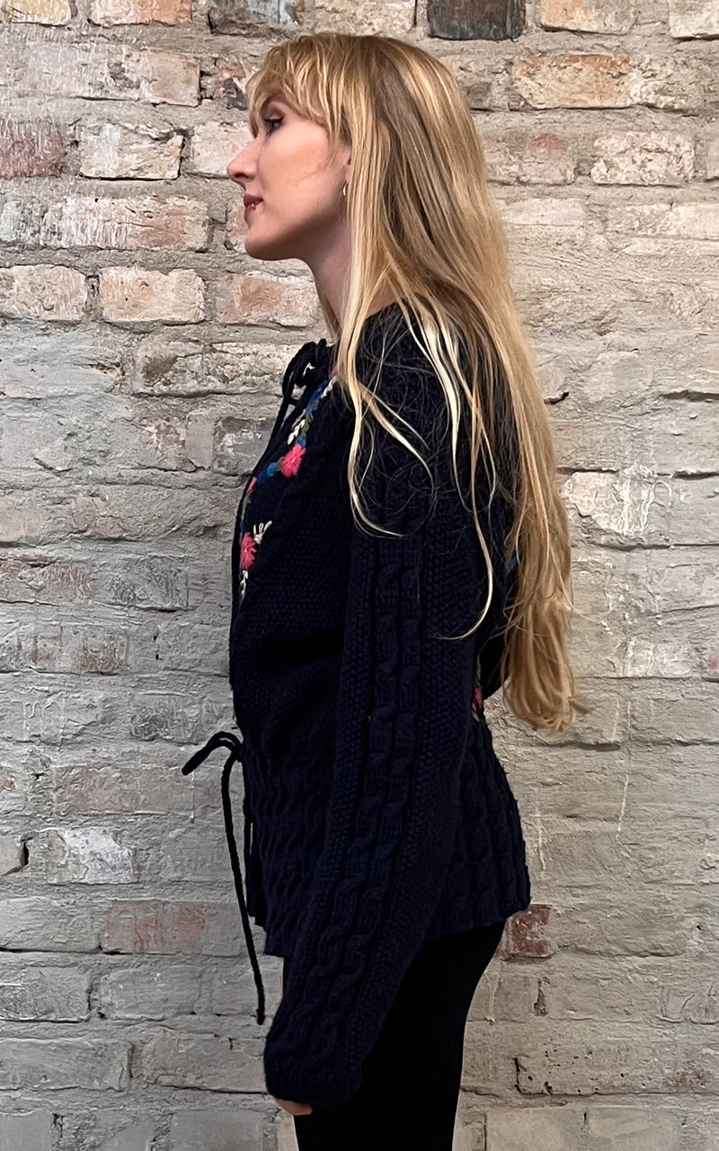 Vintage Handmade Austrian Cardigan