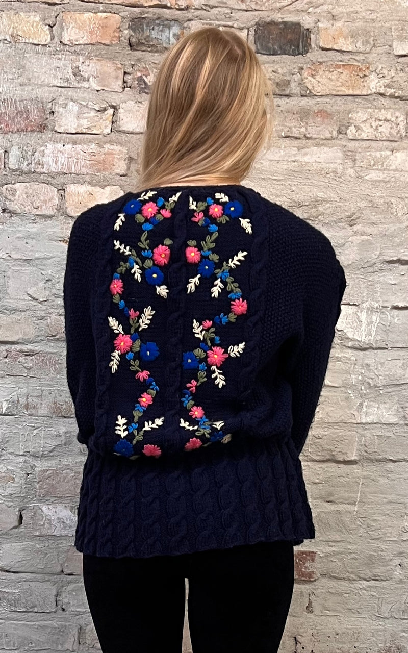 Vintage Handmade Austrian Cardigan