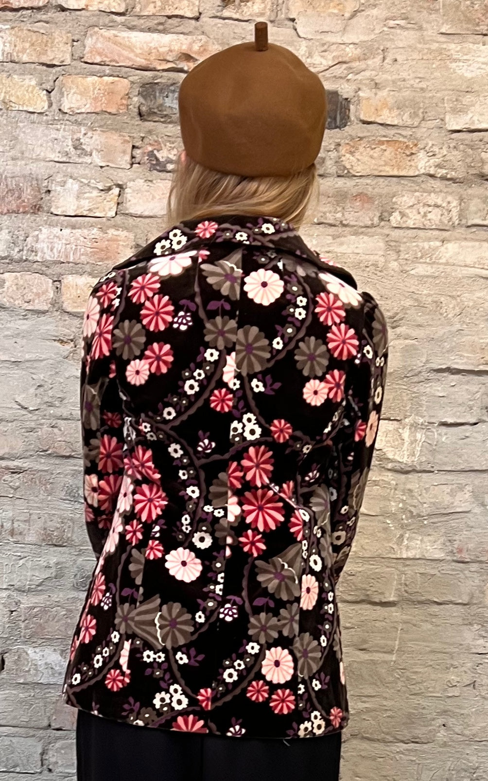 Vintage 70s Velvet Blazer