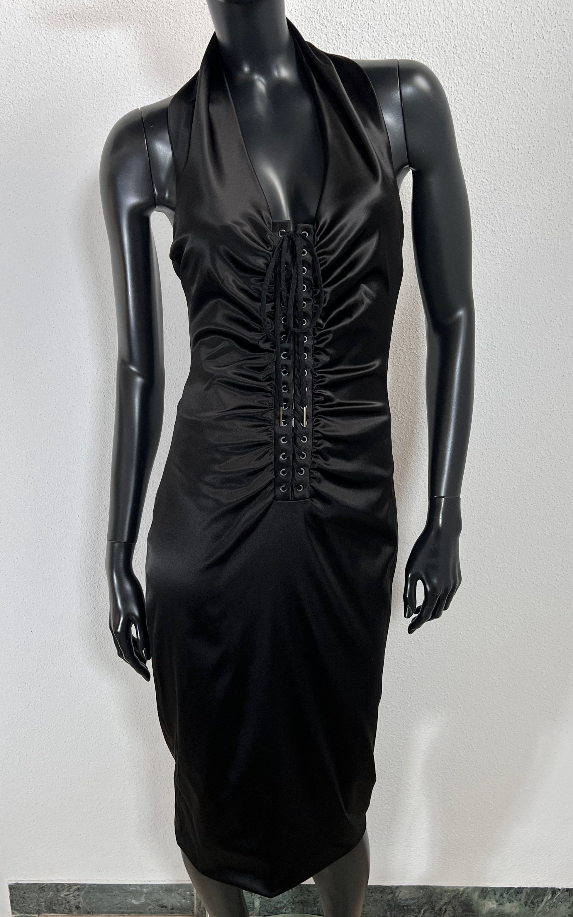 Vintage 90s Dolce & Gabbana Satin Dress