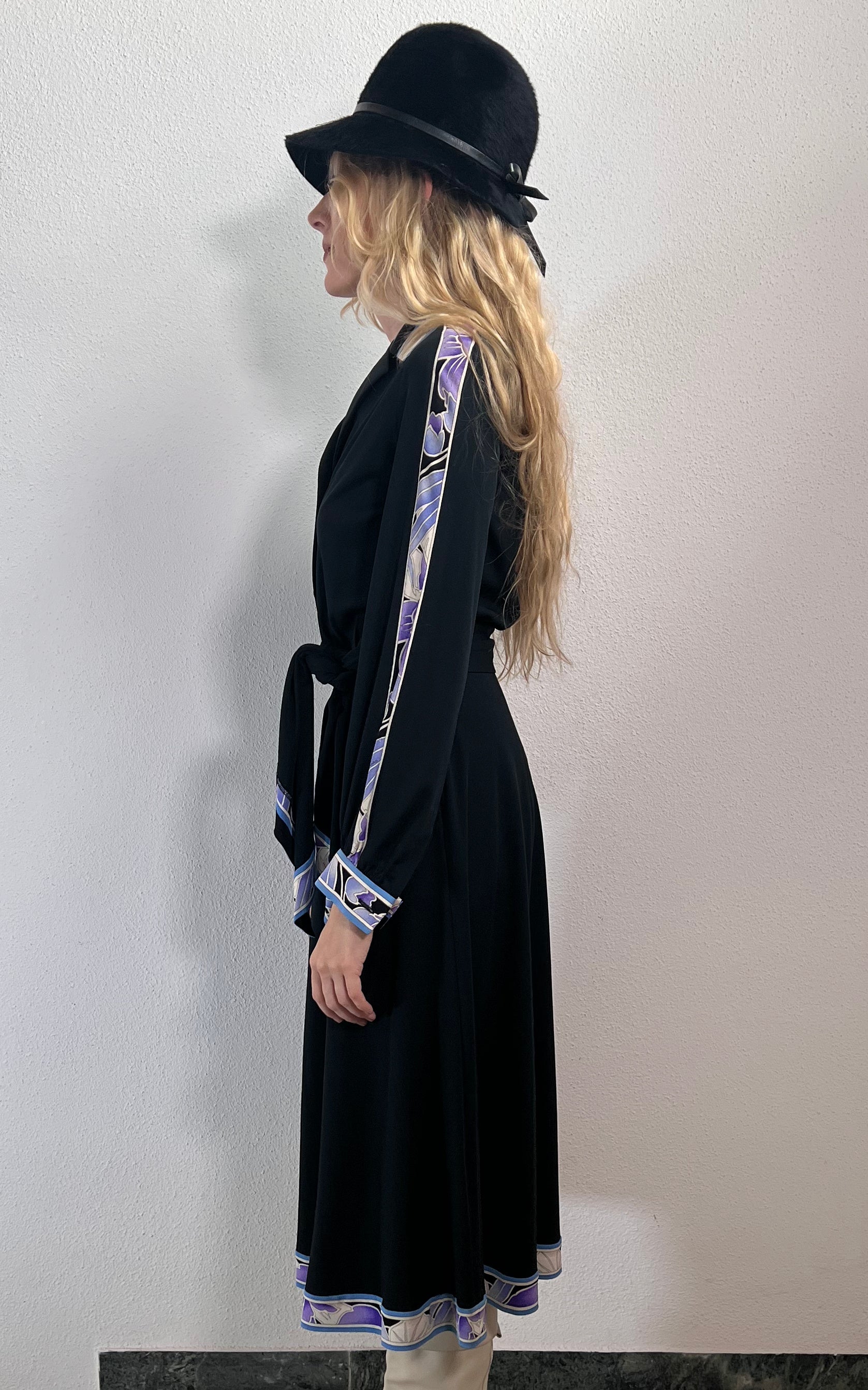 Vintage Leonard Paris Silk Dress