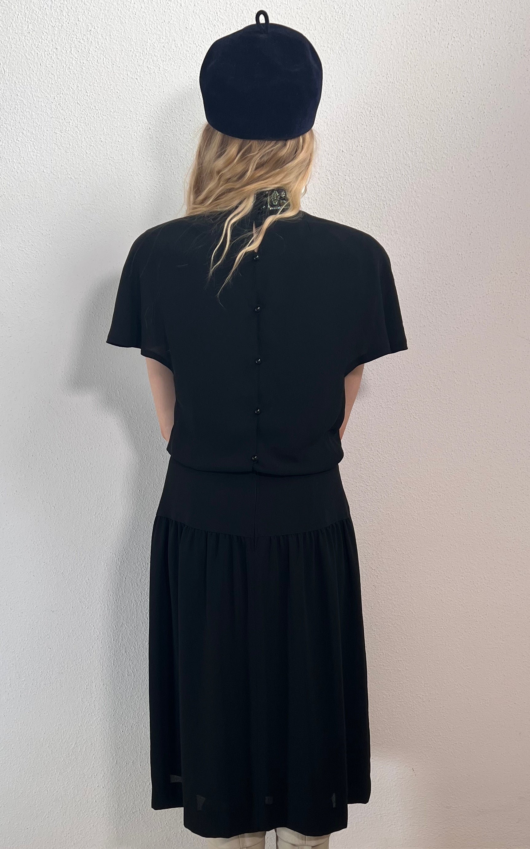 Vintage Yvette Paris Sequin Dress