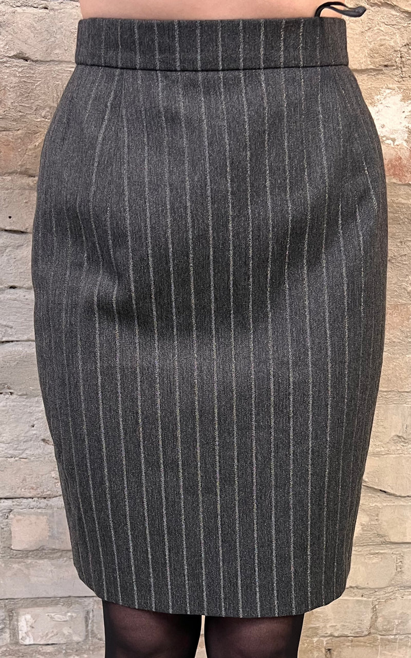 Vintage 90s Louis Feraud Pinstripe Costume