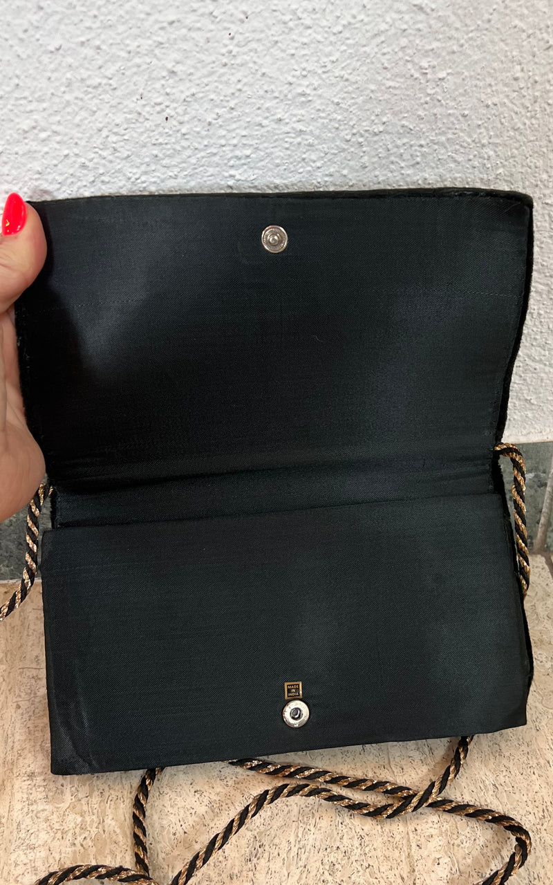 Vintage Velvet Evening Bag