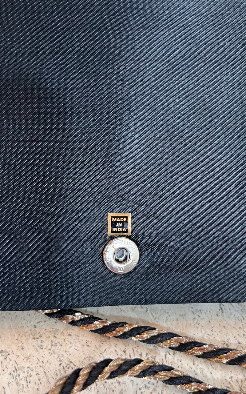 Vintage Velvet Evening Bag