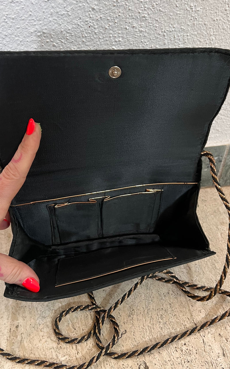 Vintage Velvet Evening Bag
