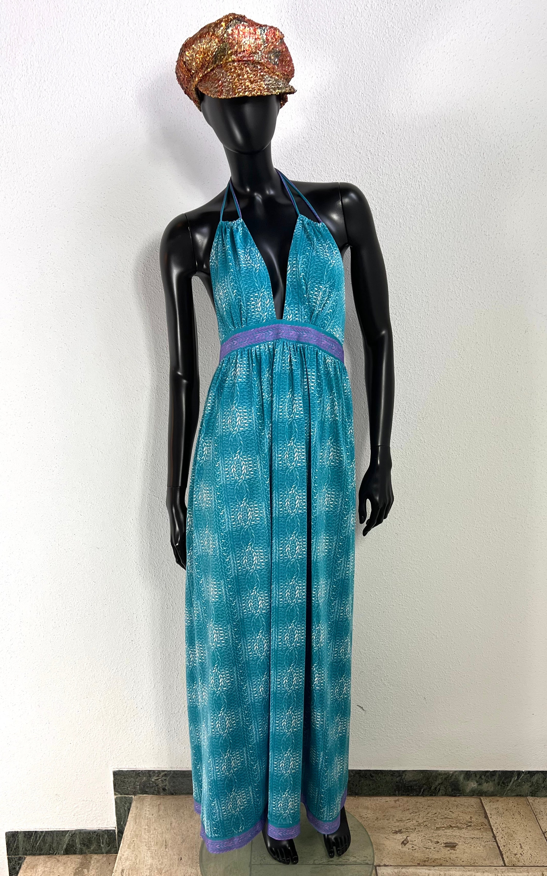 Vintage 70s Maxi Summer Dress