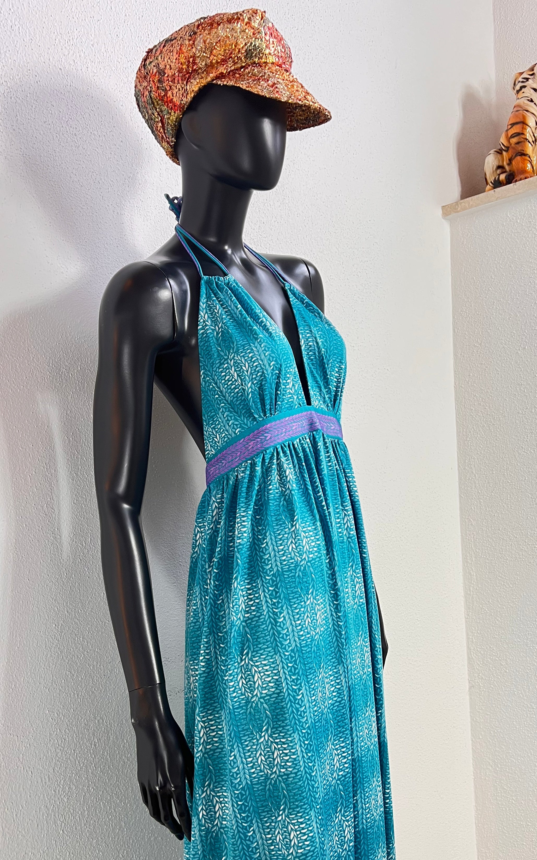 Vintage 70s Maxi Summer Dress