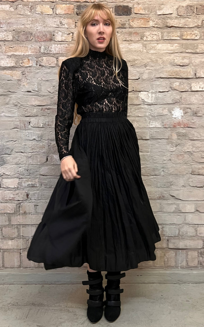 Vintage Silk Skirt