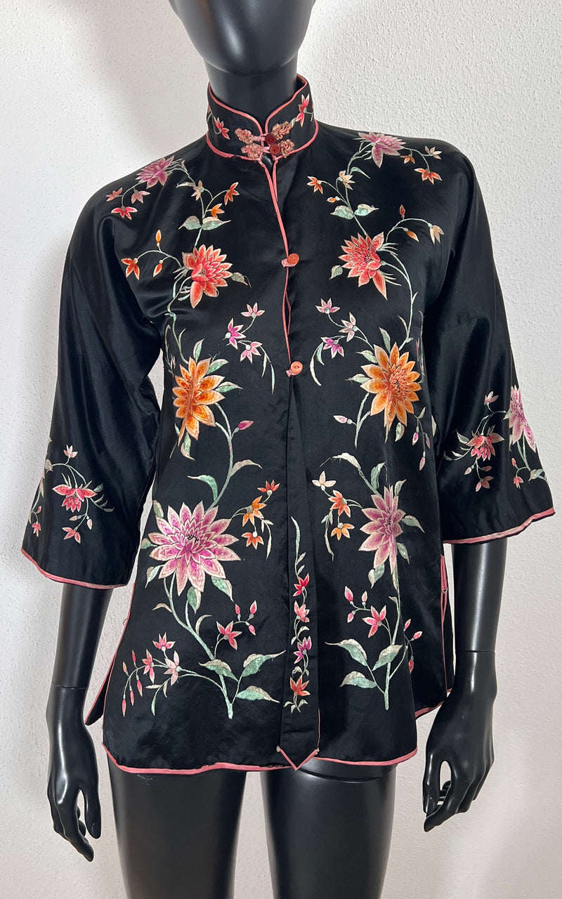 Antique Chinese Silk Blouse