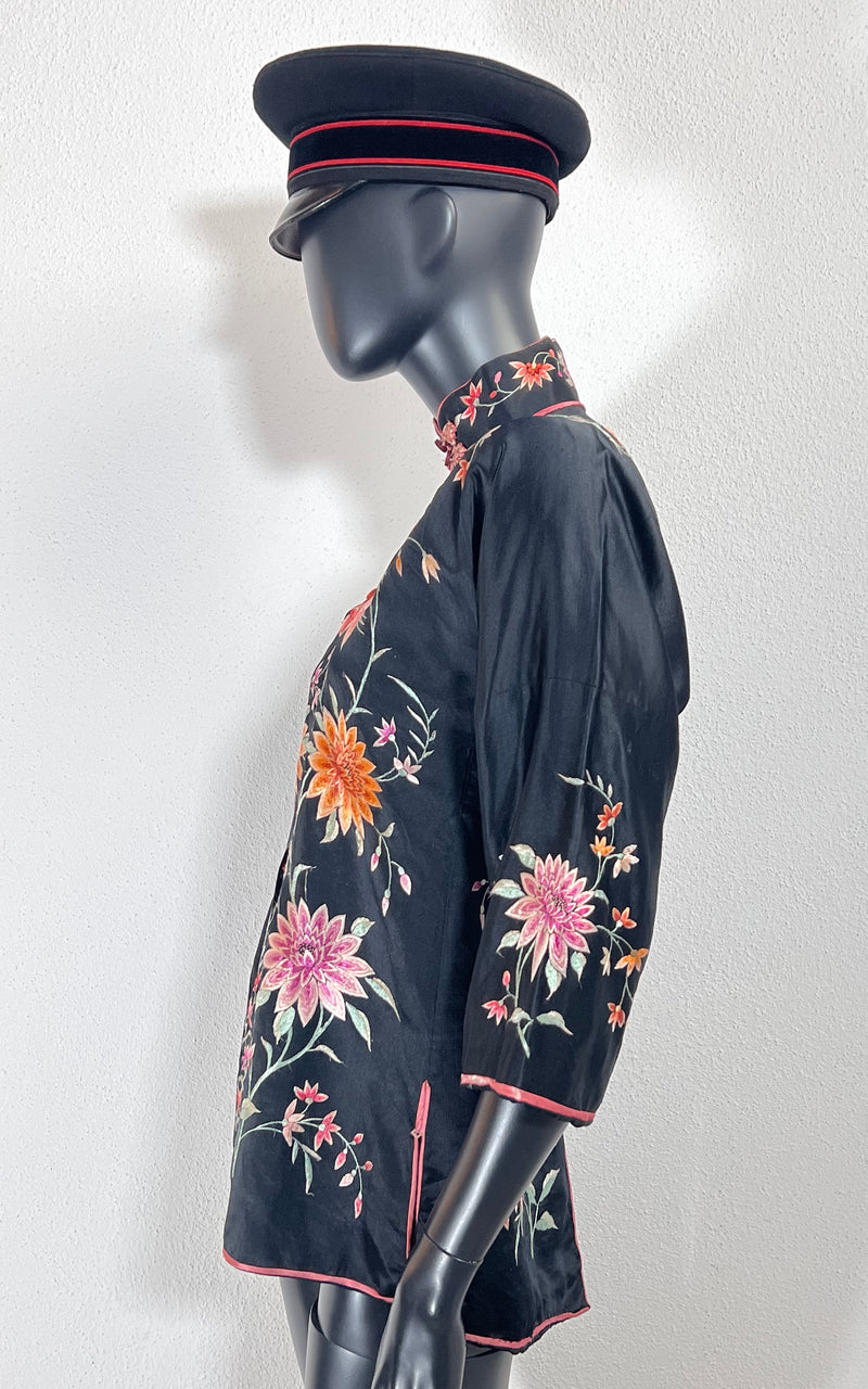 Antique Chinese Silk Blouse