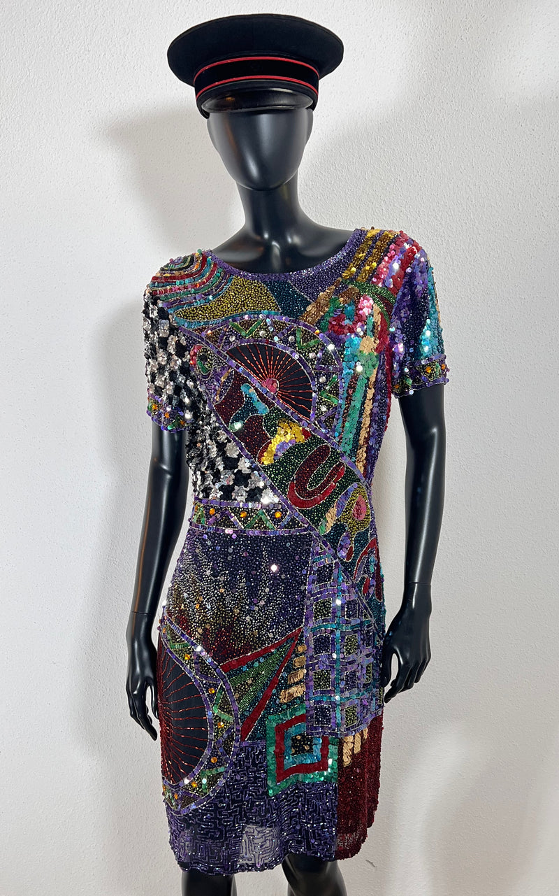 Vintage Puszta Sequin Dress