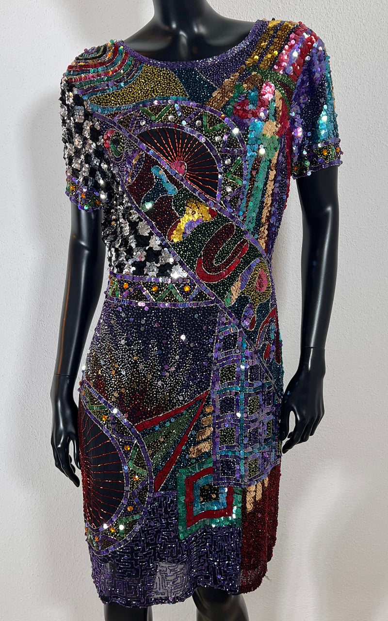 Vintage Puszta Sequin Dress