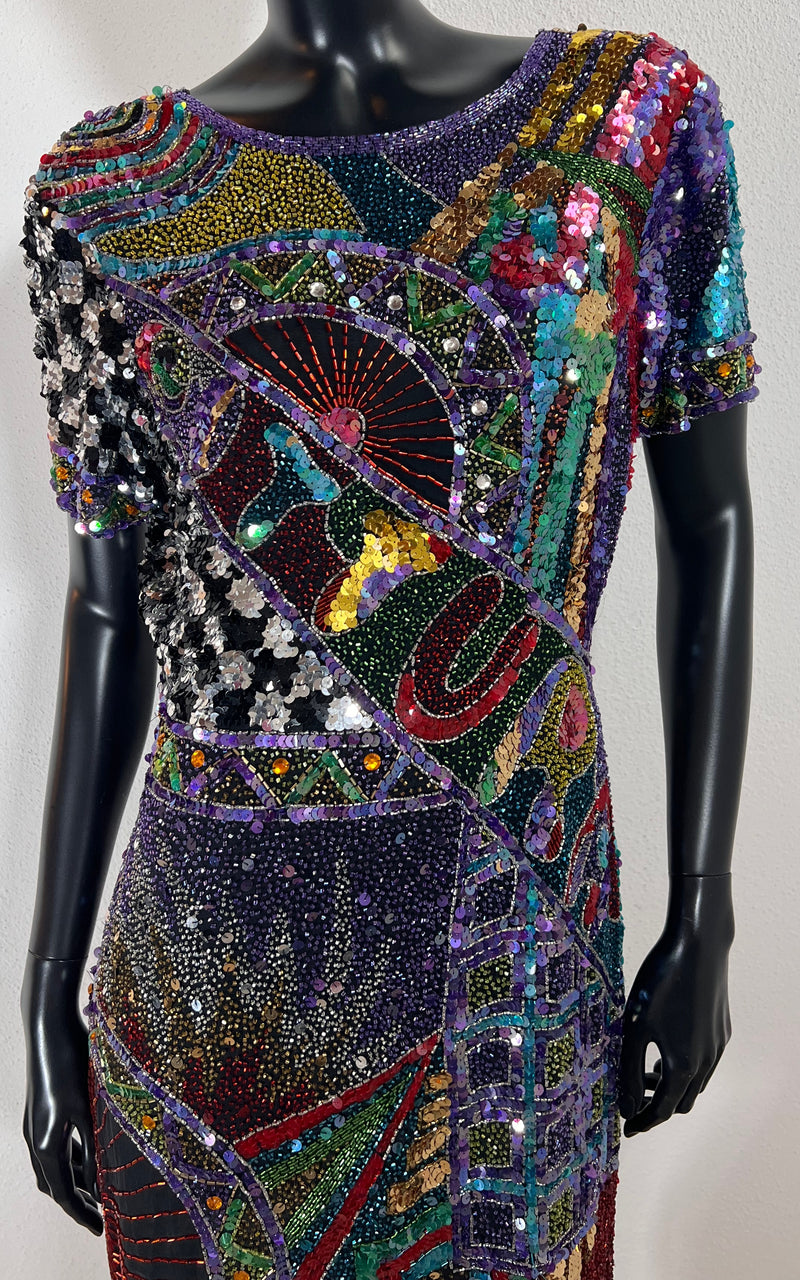 Vintage Puszta Sequin Dress