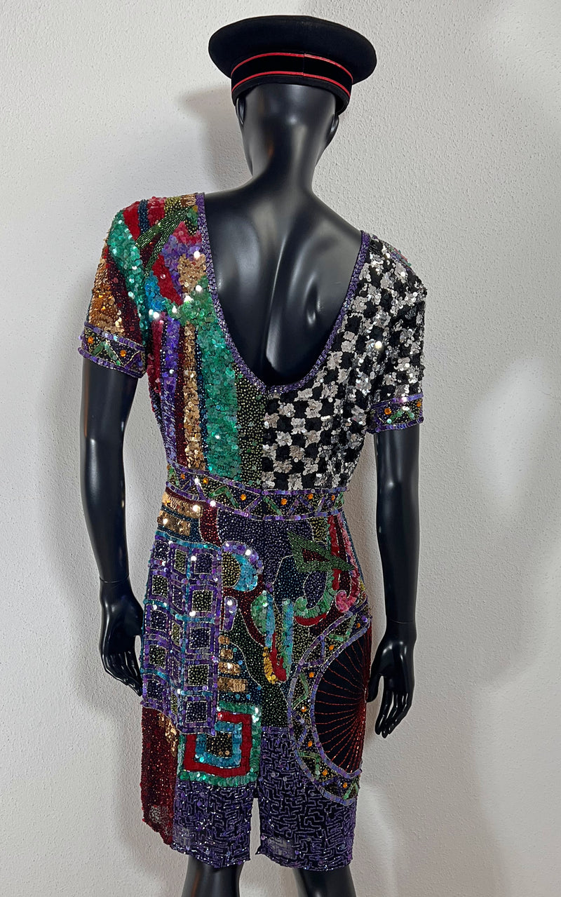 Vintage Puszta Sequin Dress