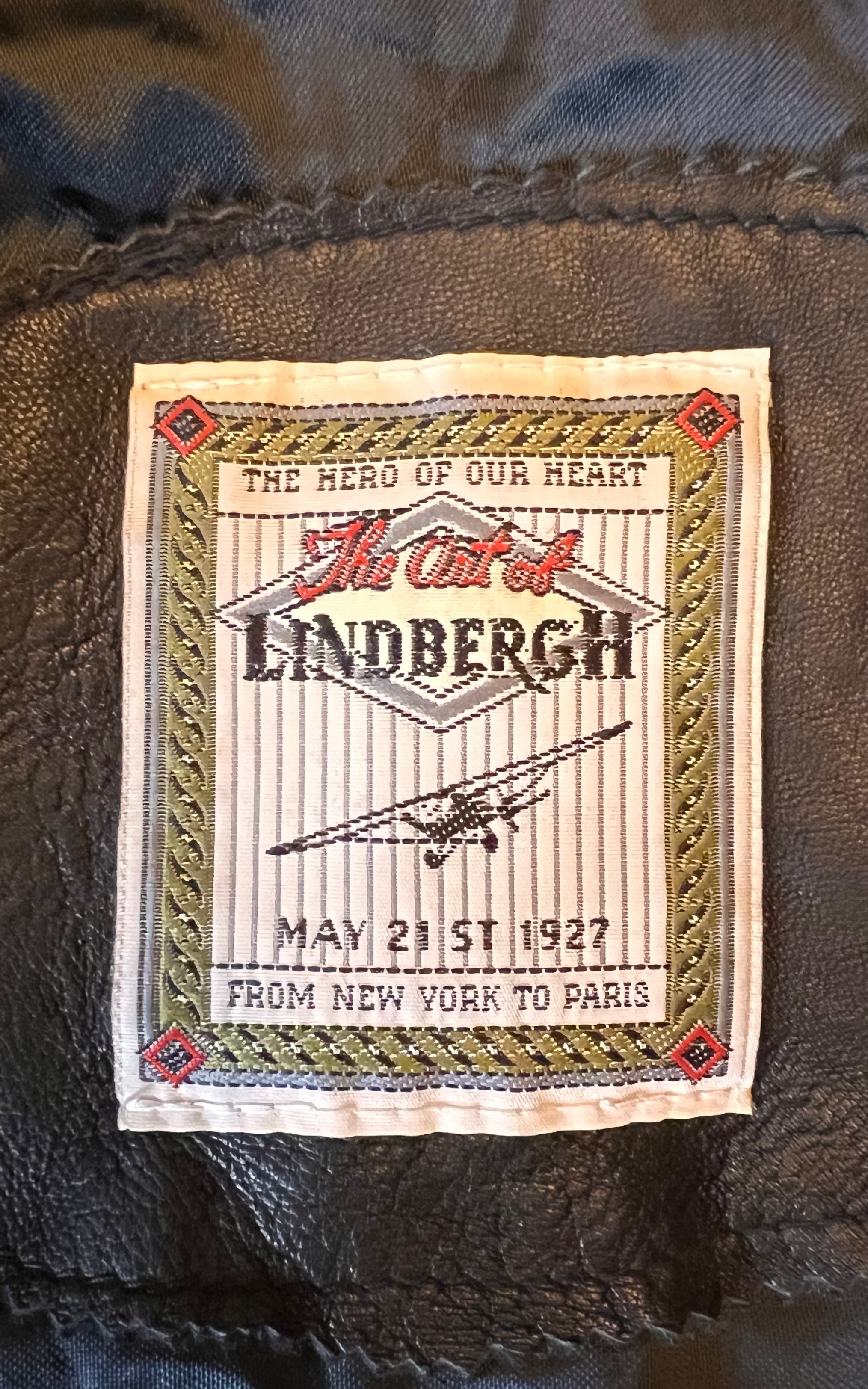 Vintage Big Shoulders Leatherjacket