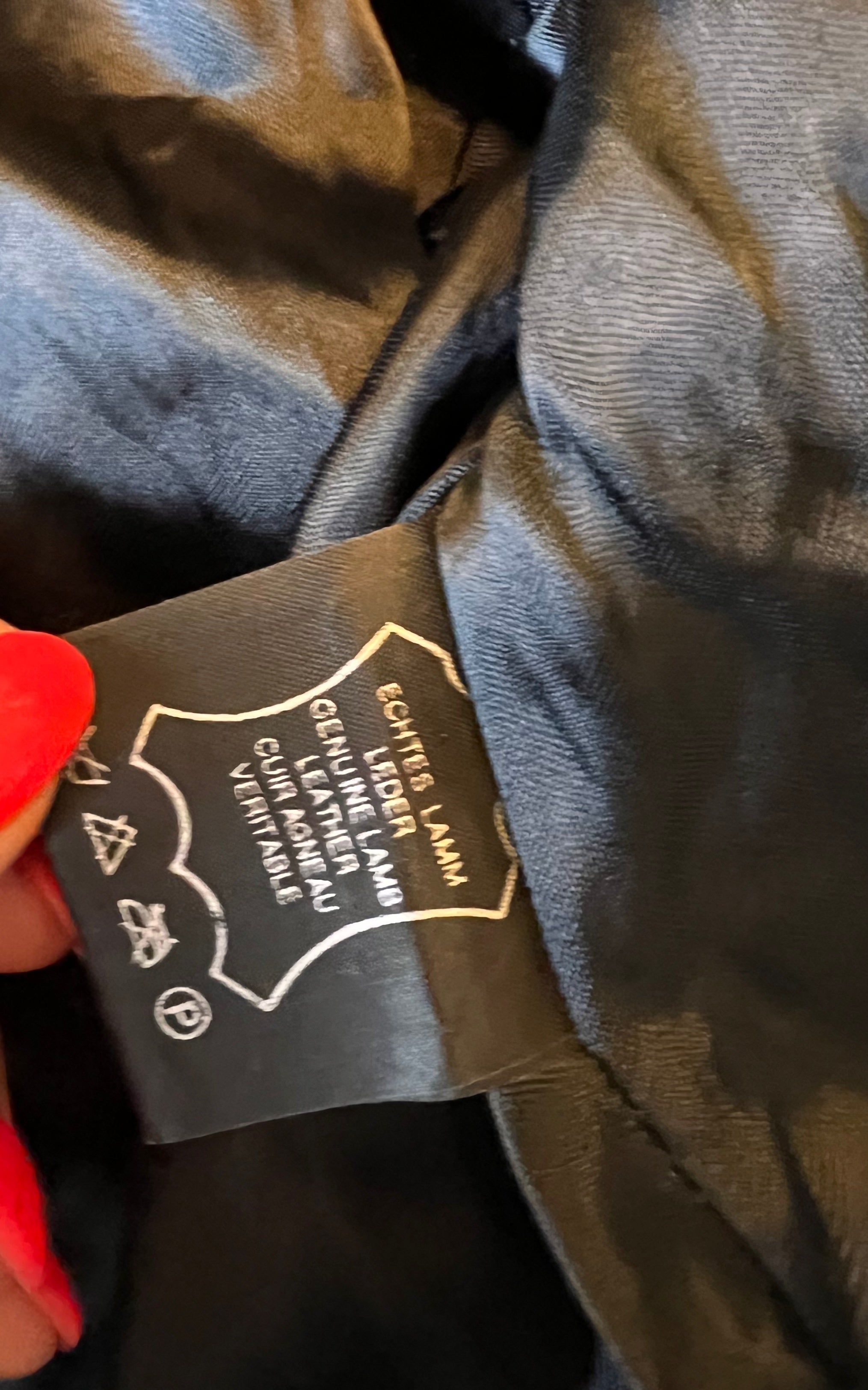 Vintage Big Shoulders Leatherjacket