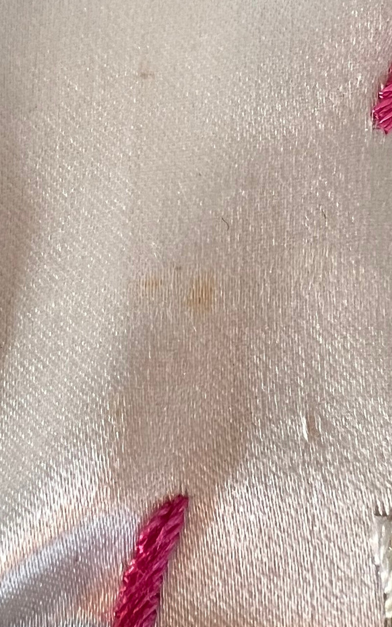 Vintage Embroidered Chinese Silk Blouse