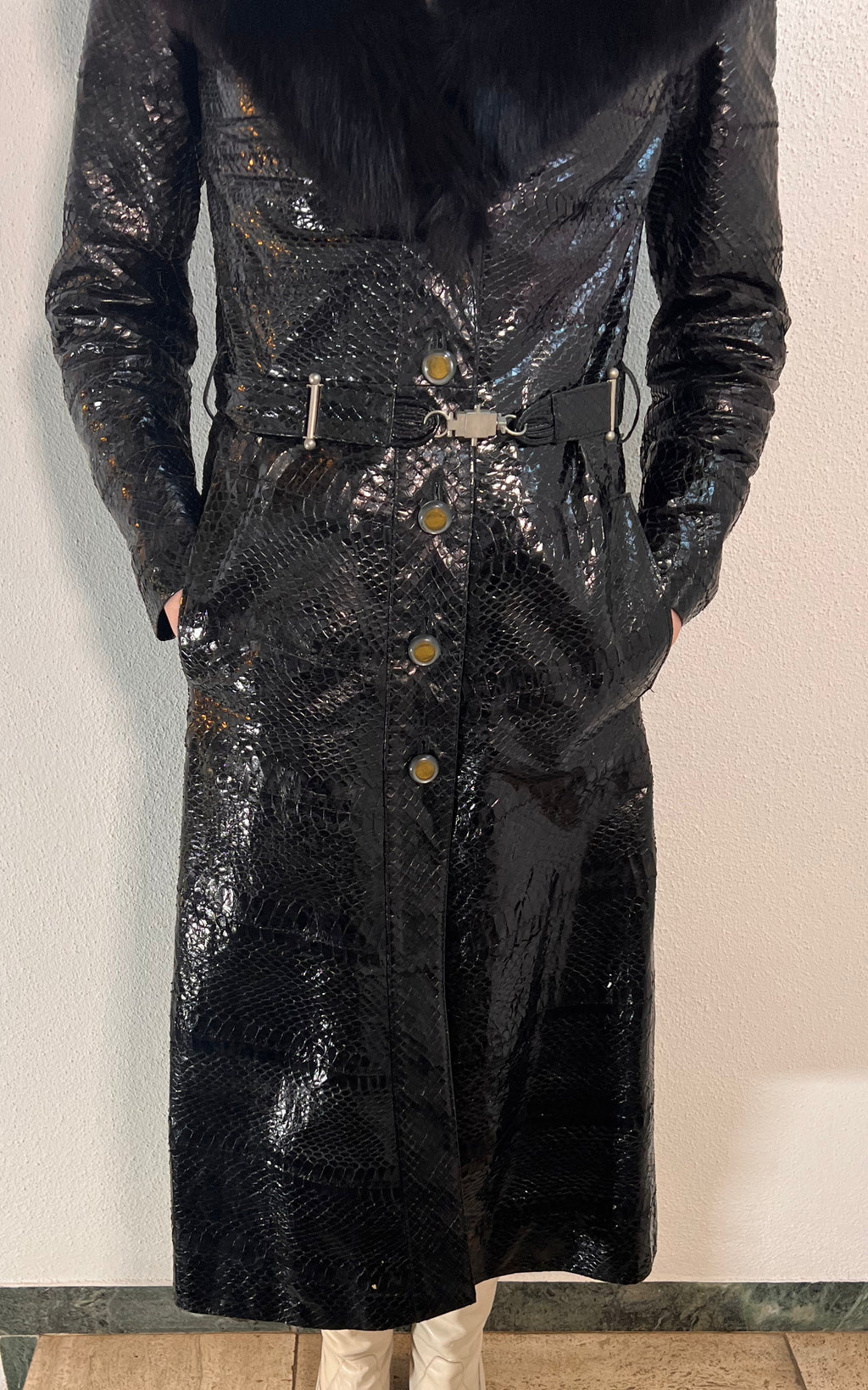 Vintage 60s Python Skin Coat – 1968vintage