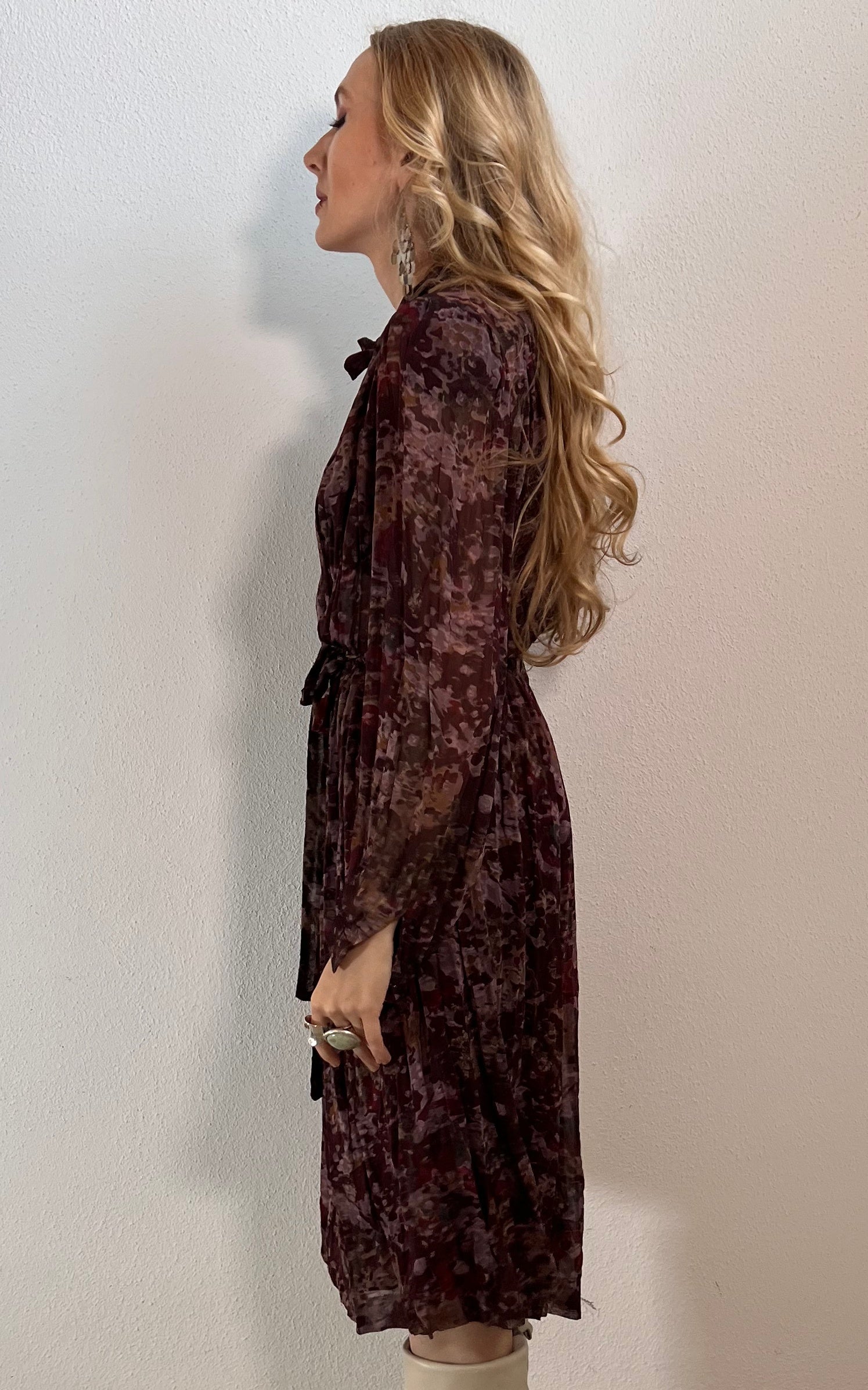 Vintage Pussy Bow Dress