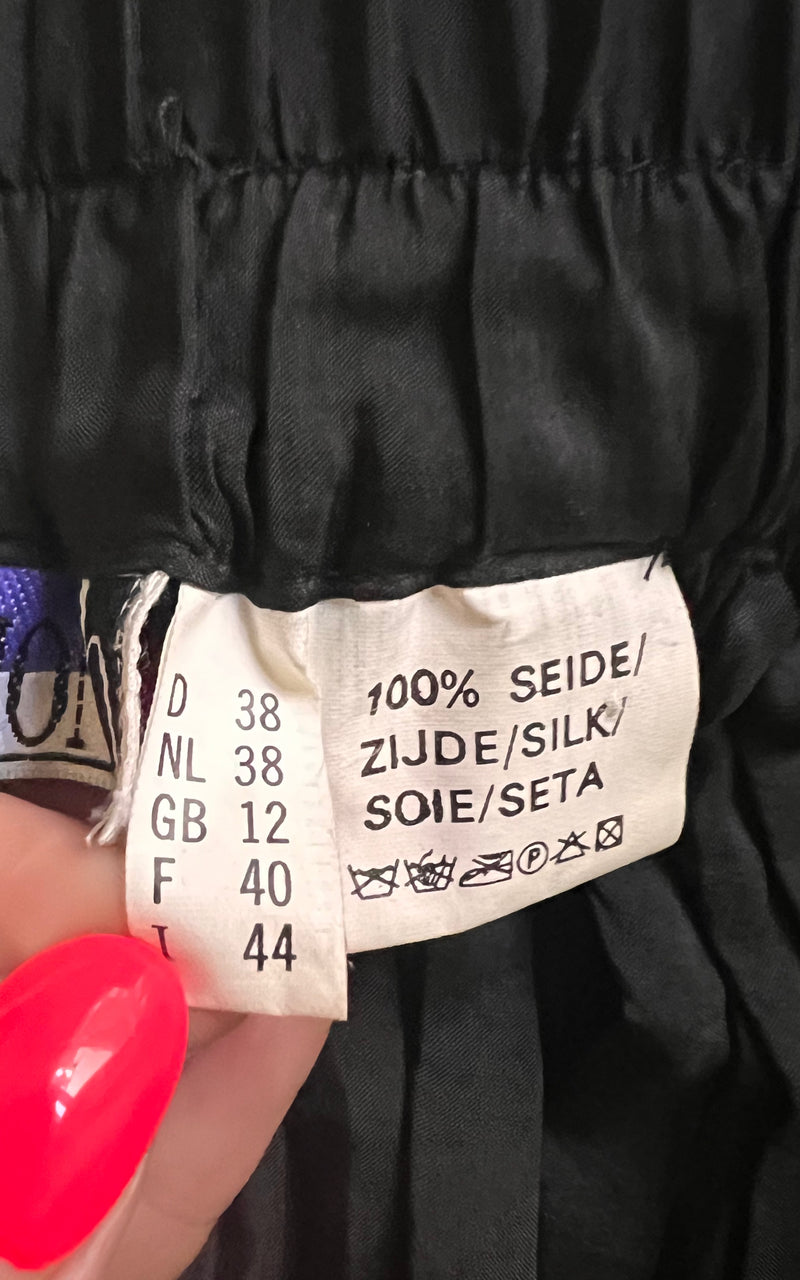Vintage Silk Skirt