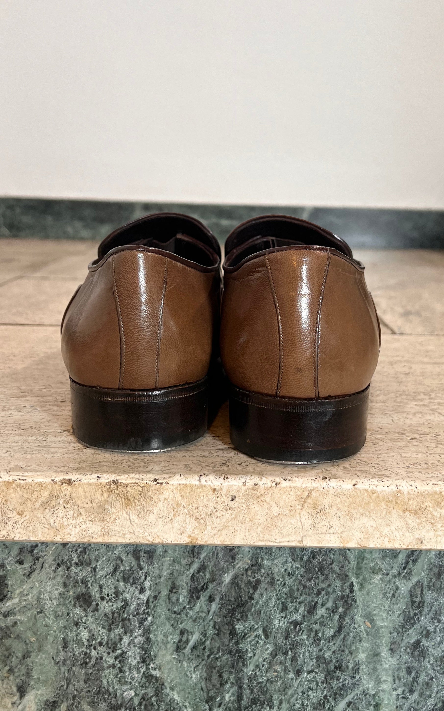 Vintage MENS Python Loafers 44