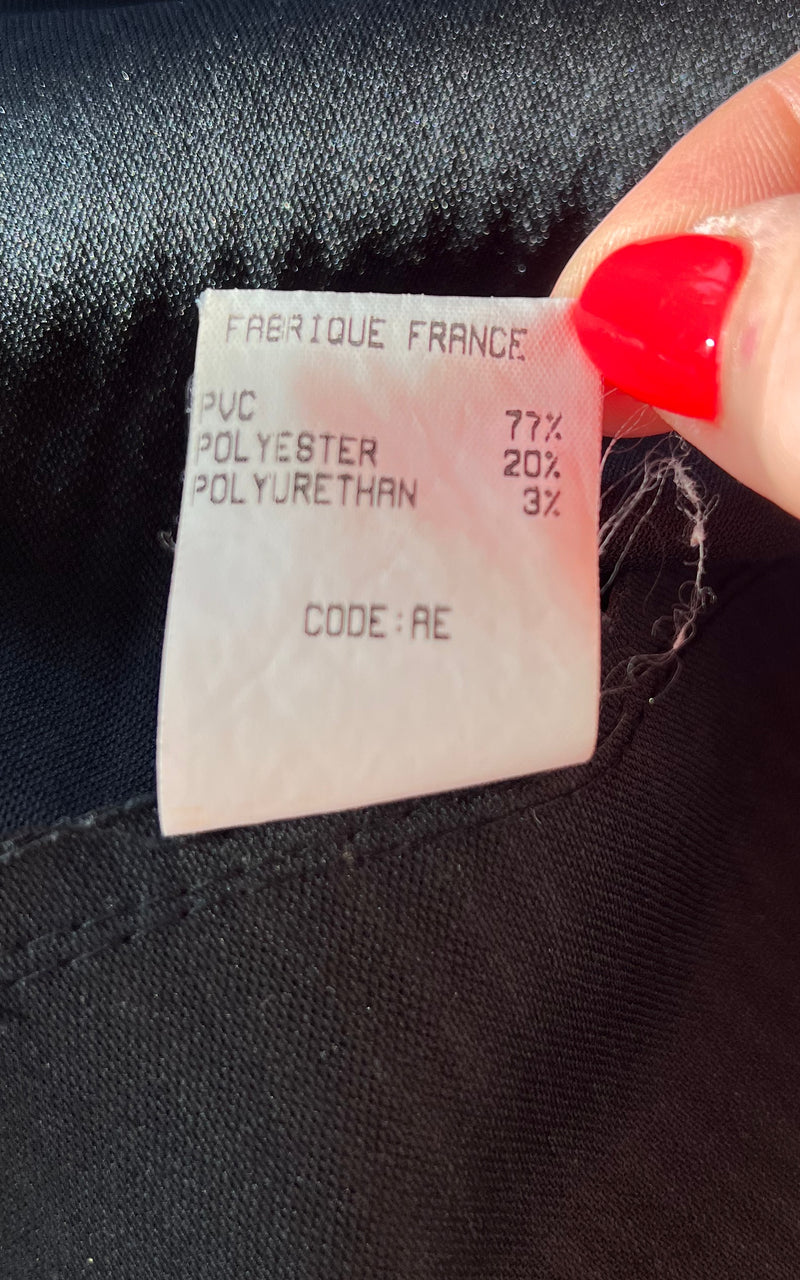 Vintage 90s Rubber Coat