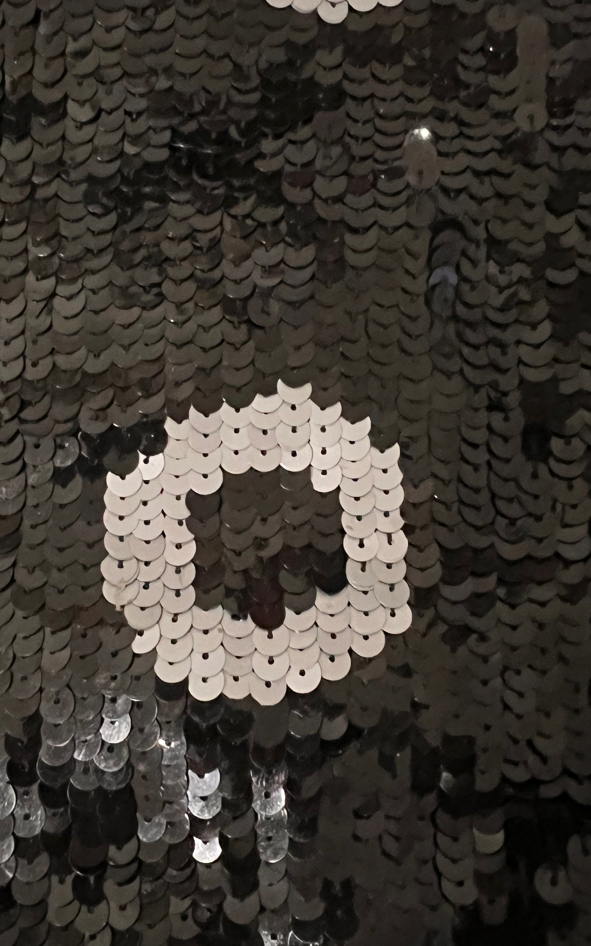 Vintage Snake Sequin Bomber Jacket