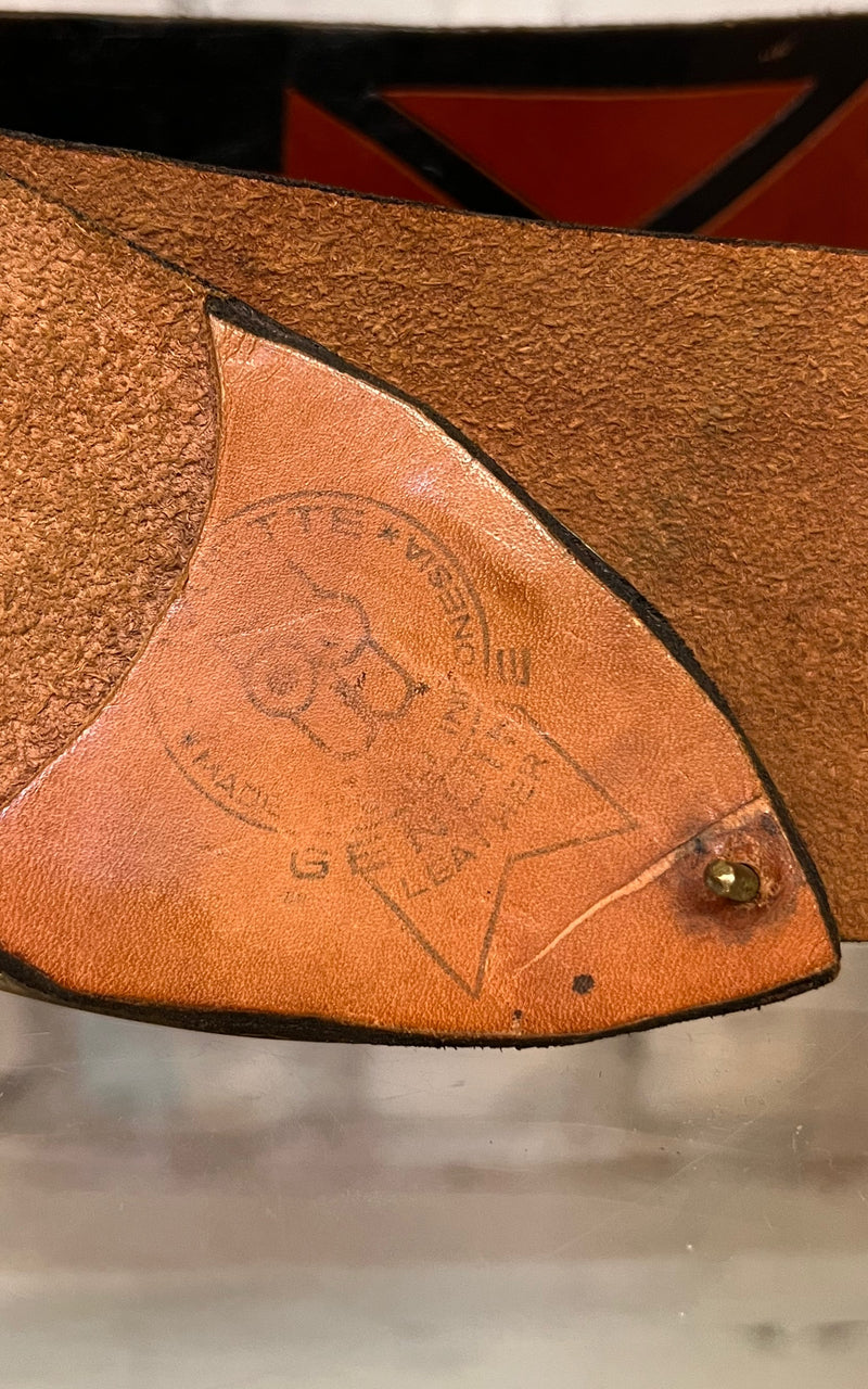 Vintage 70s Leather Belt