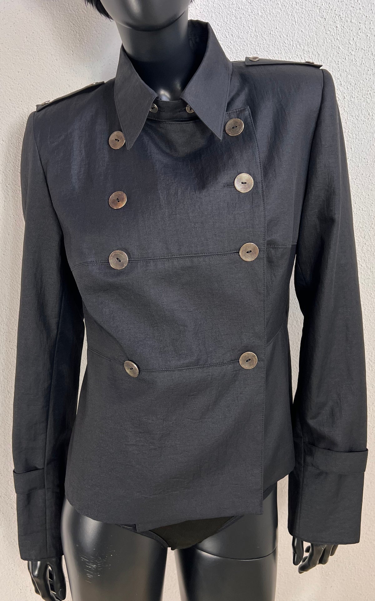 Vintage Gabi Garske Berlin Military-Inspired Jacket