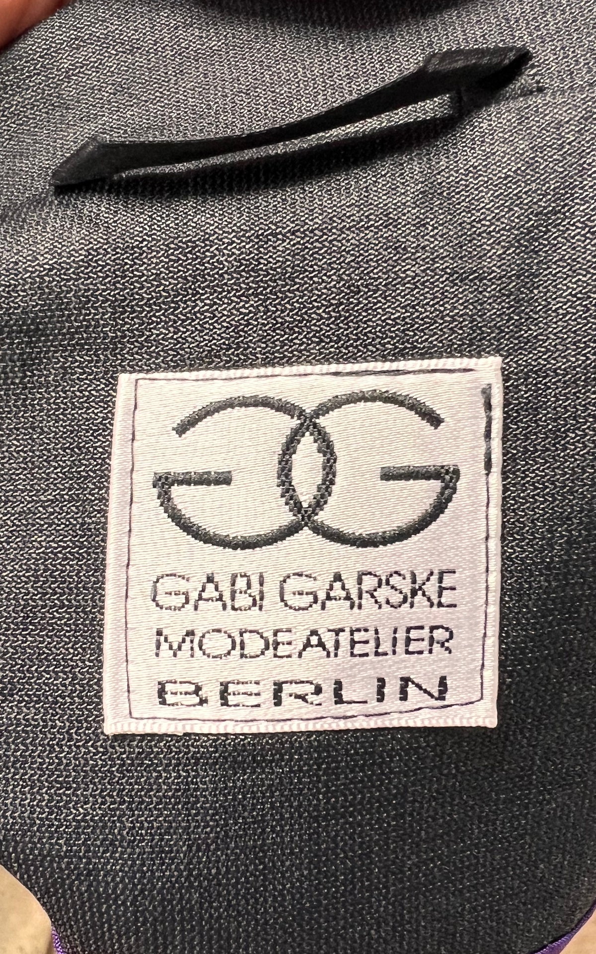 Vintage Gabi Garske Berlin Military-Inspired Jacket