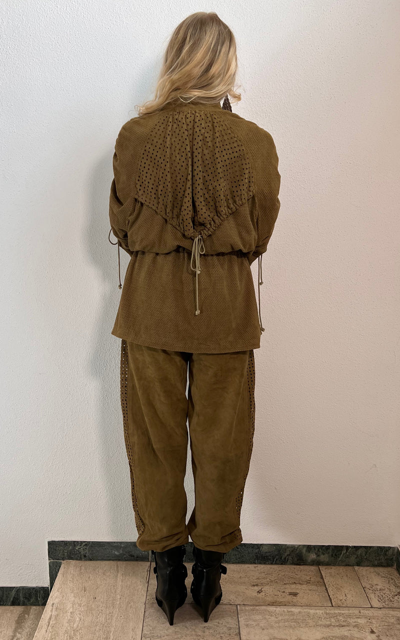 Vintage Brazilia Suede Set