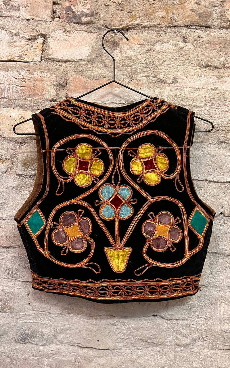 Vintage Afghan Waistcoat