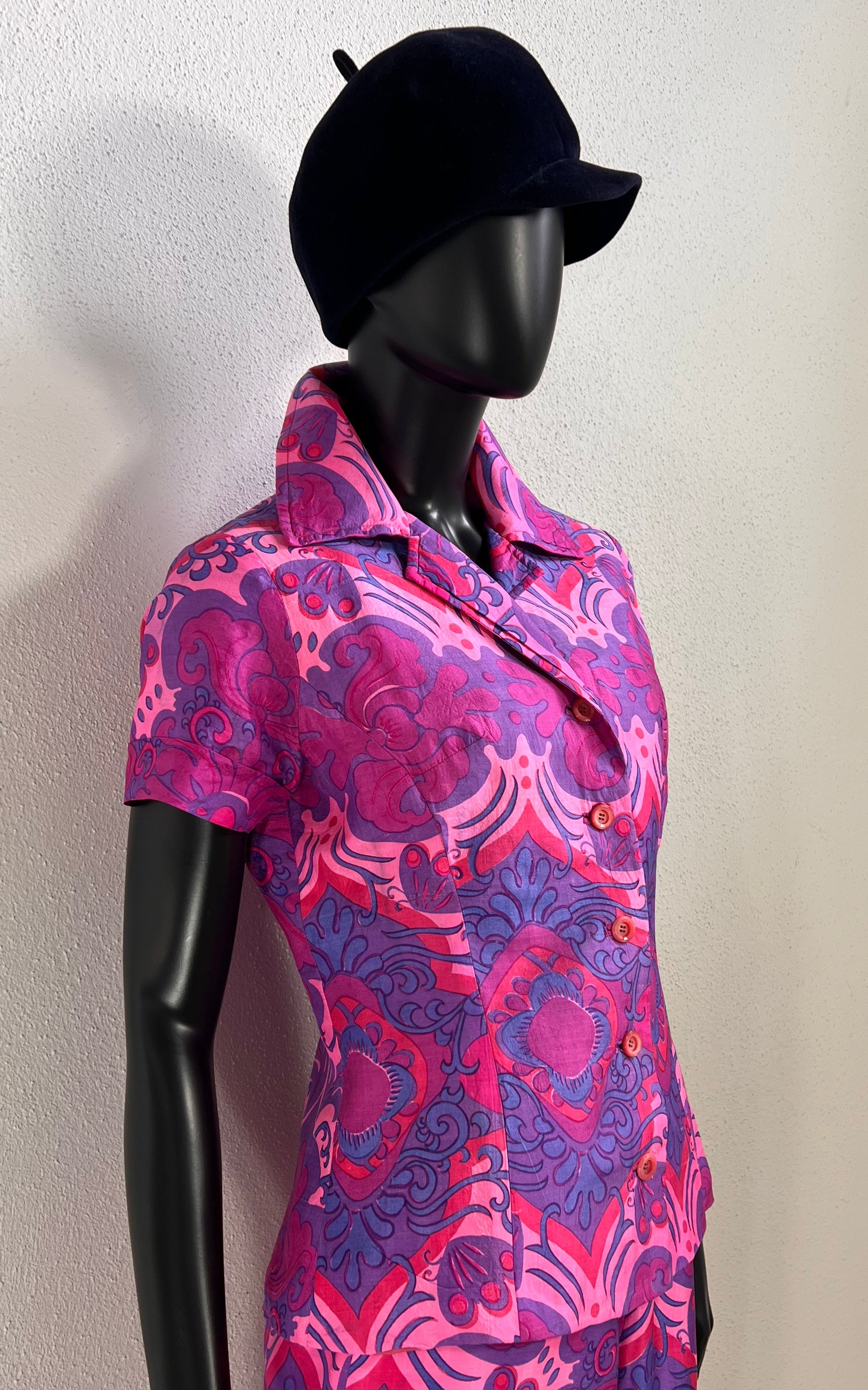 Vintage 60s Silk Suit