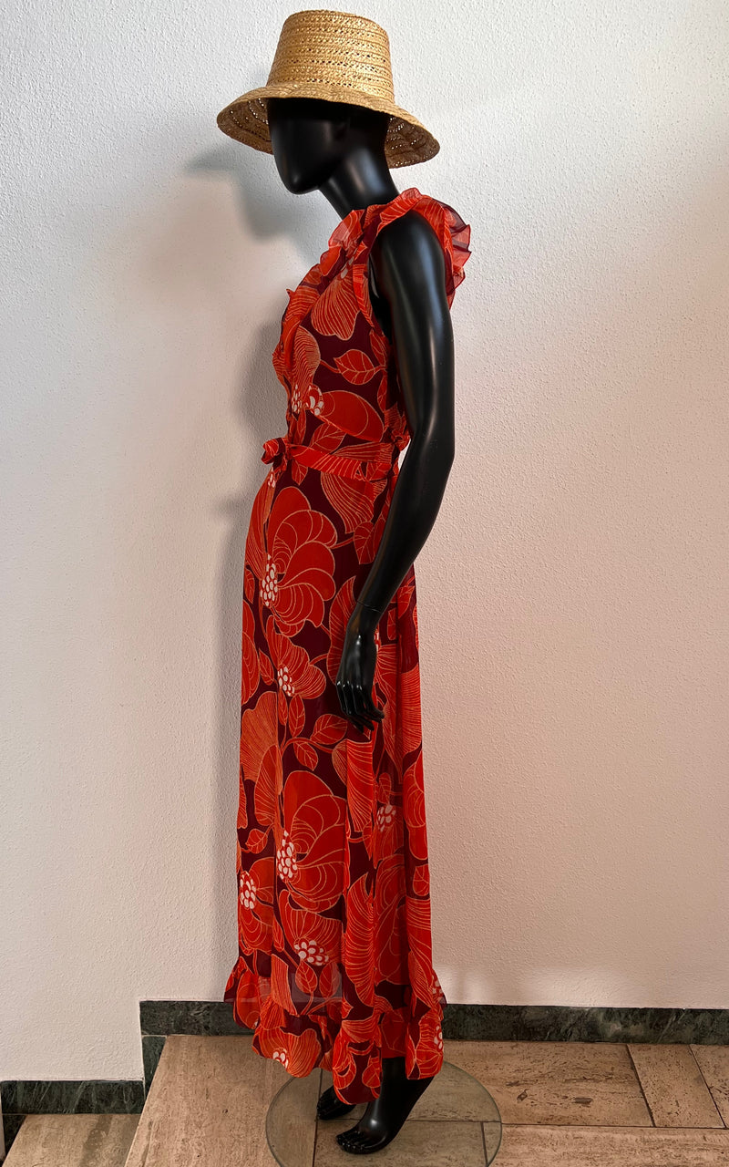 Vintage 70s Sheer Dress