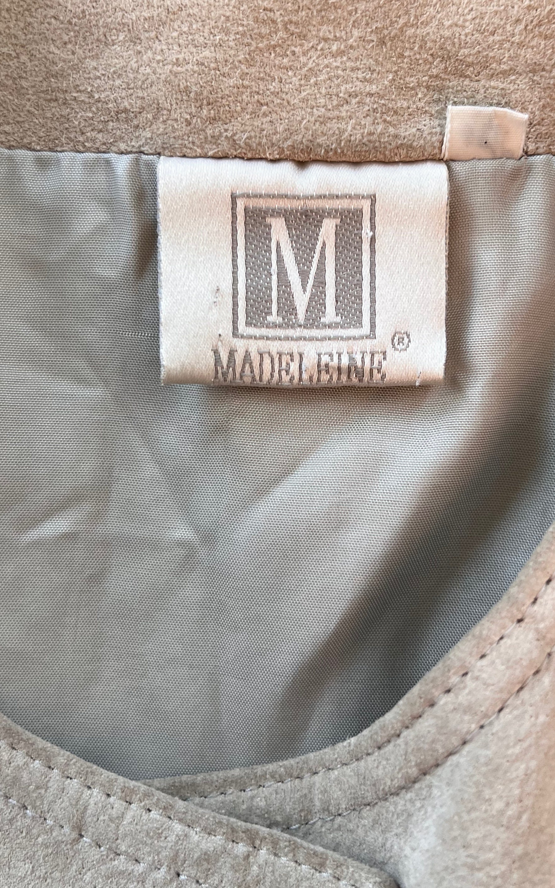 Vintage Madeleine Suede Jacket