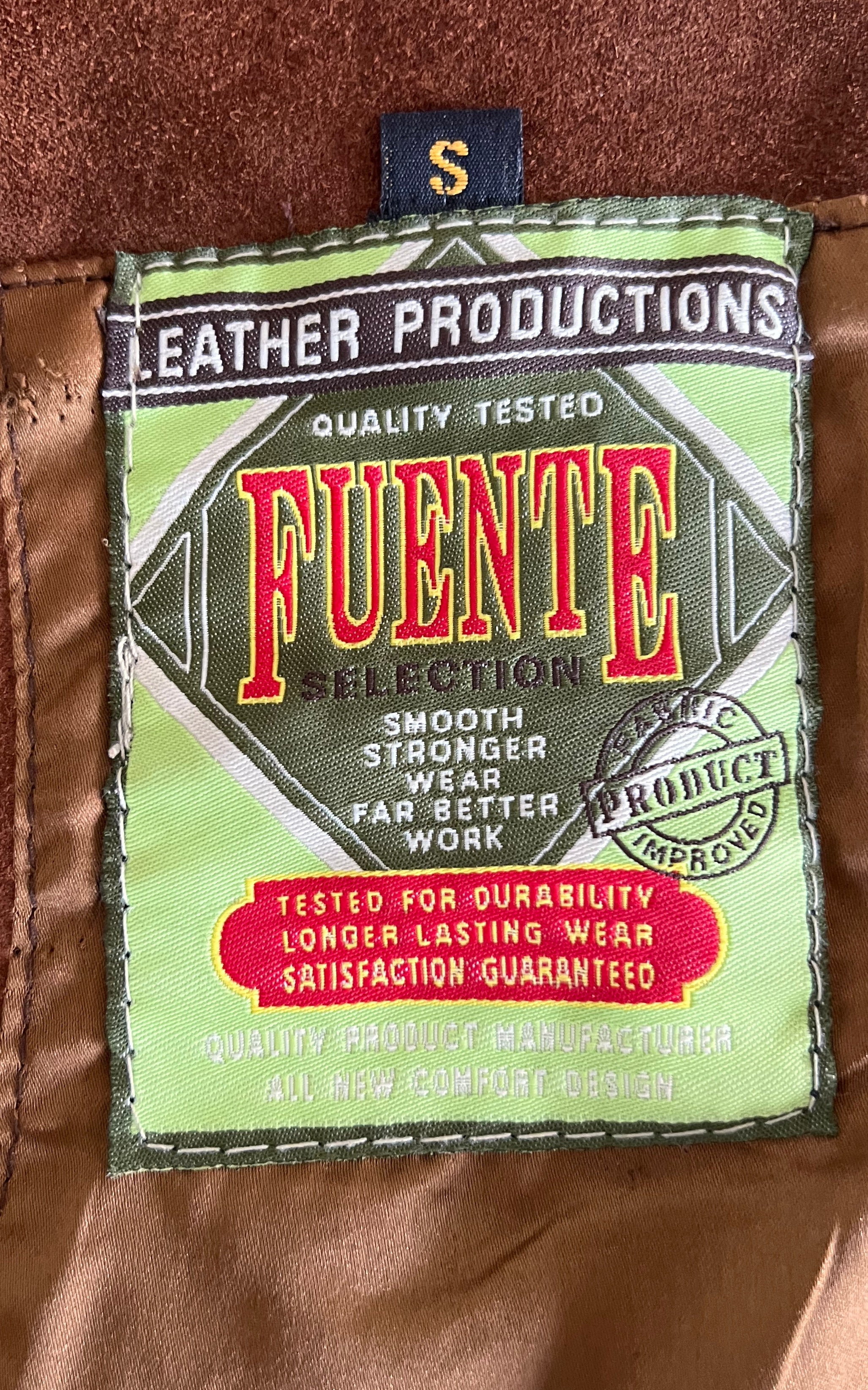 Vintage Fringed Suede Top