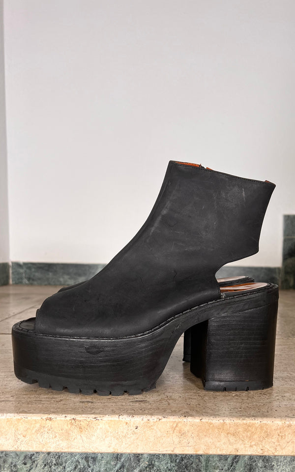 Vintage 90s Buffalo London Platform Boots 40