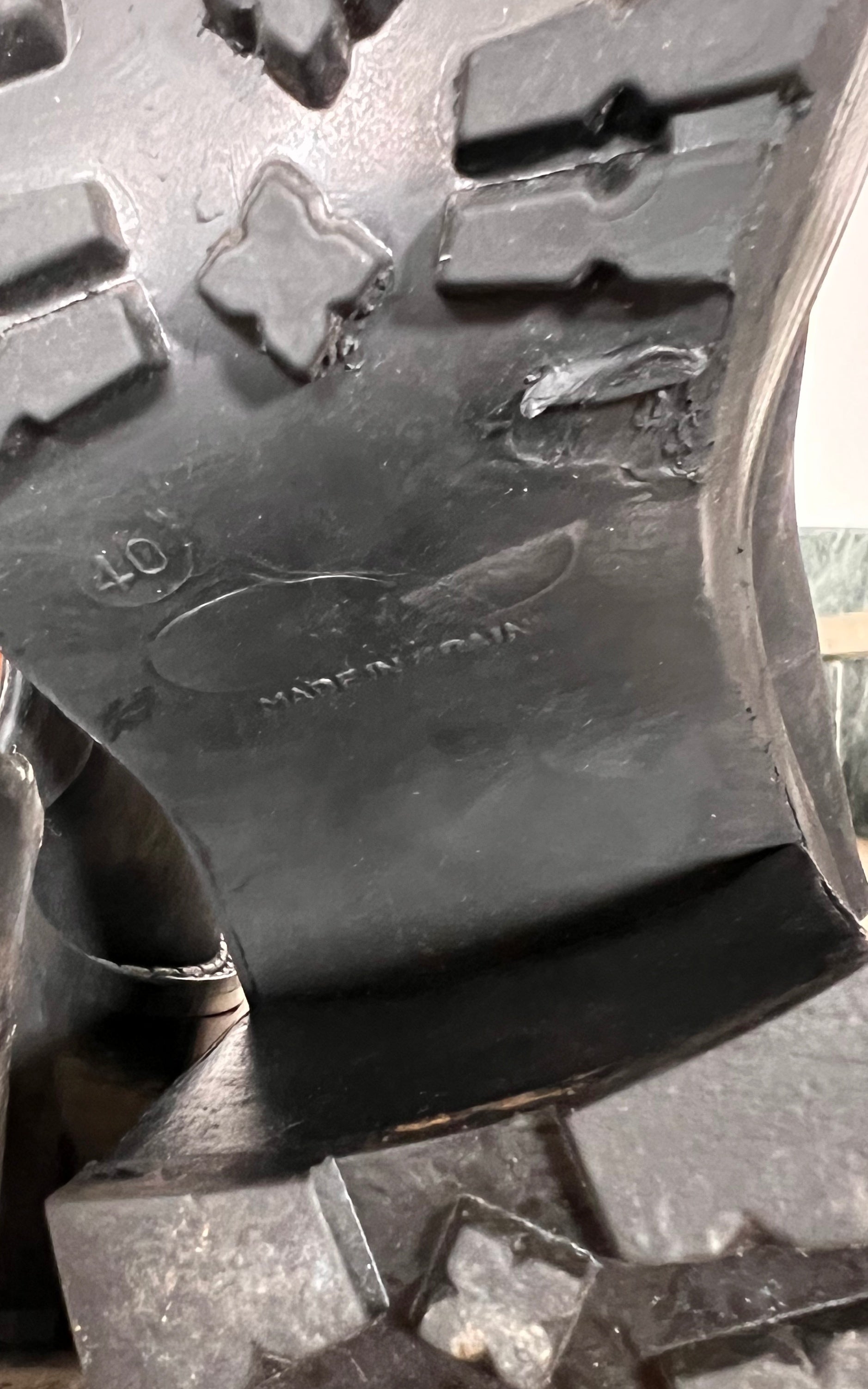 Vintage 90s Buffalo London Platform Boots 40