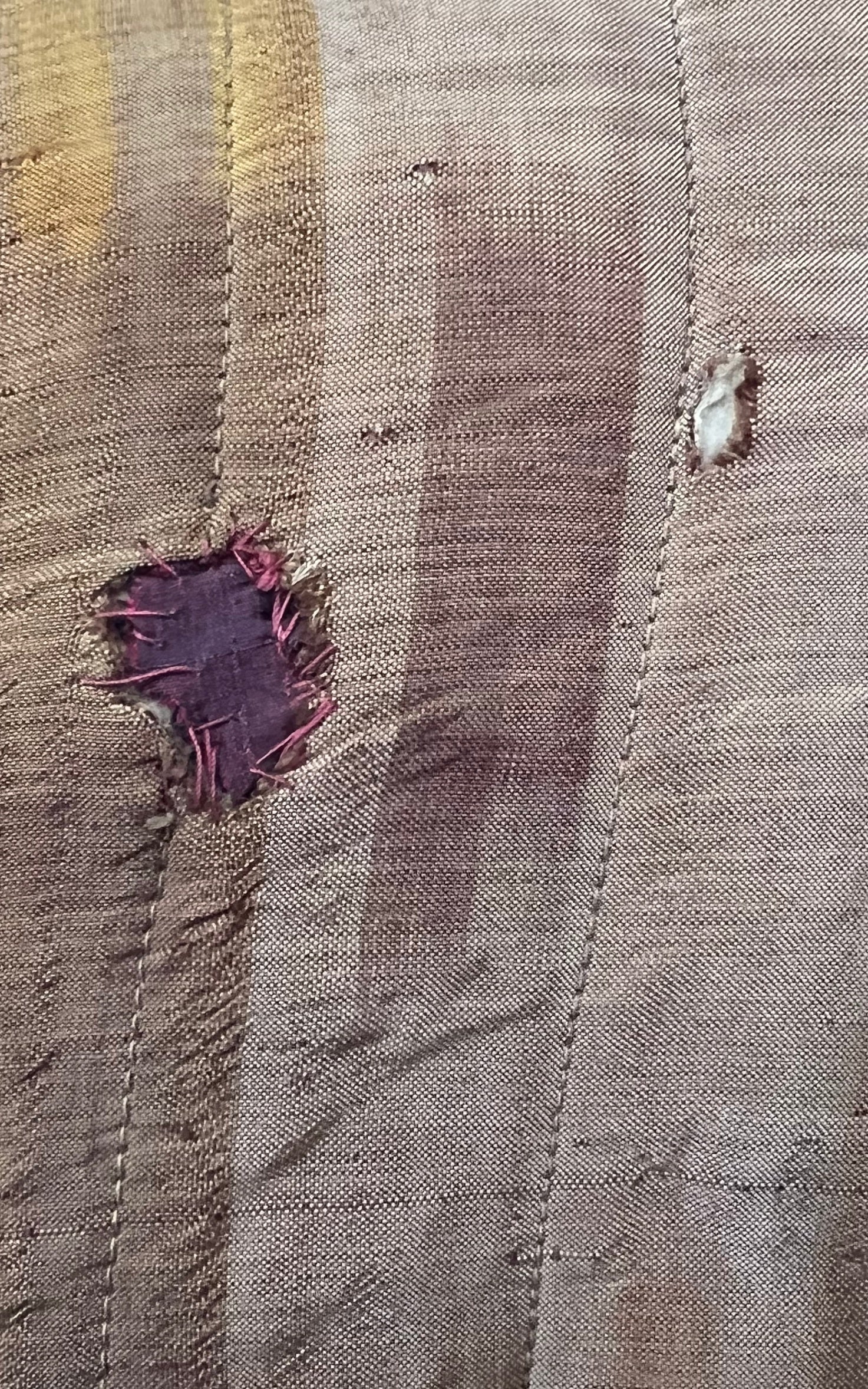 Antique Ikat Silk Chapan from Uzbekistan