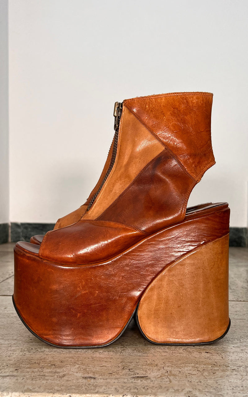 Vintage Buffalo London 90s Platforms 40