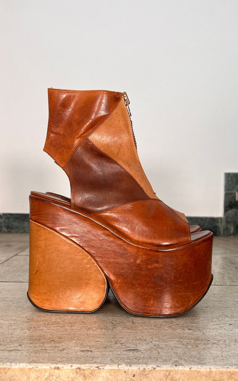 Vintage Buffalo London 90s Platforms 40