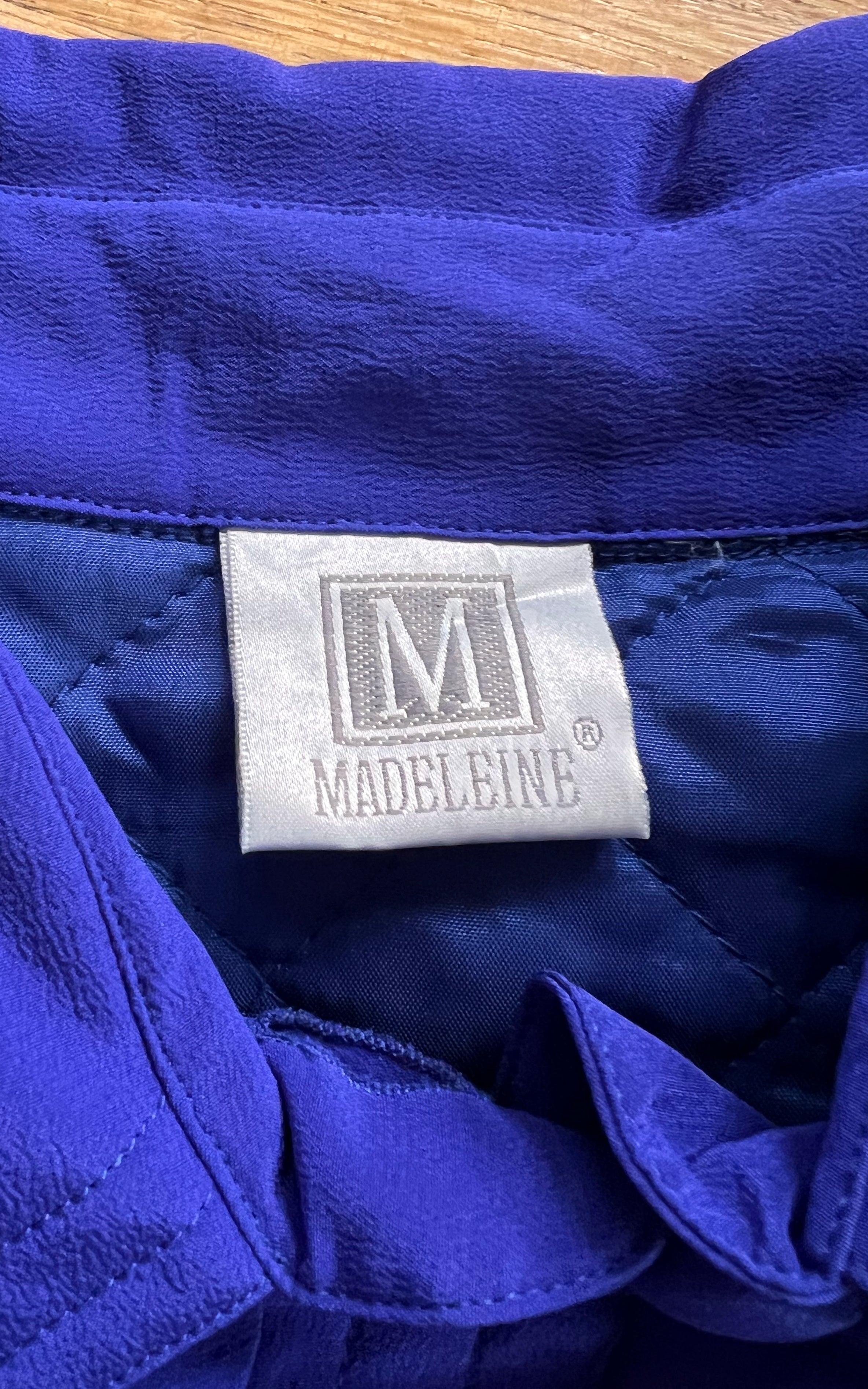 Vintage Silk Blouson