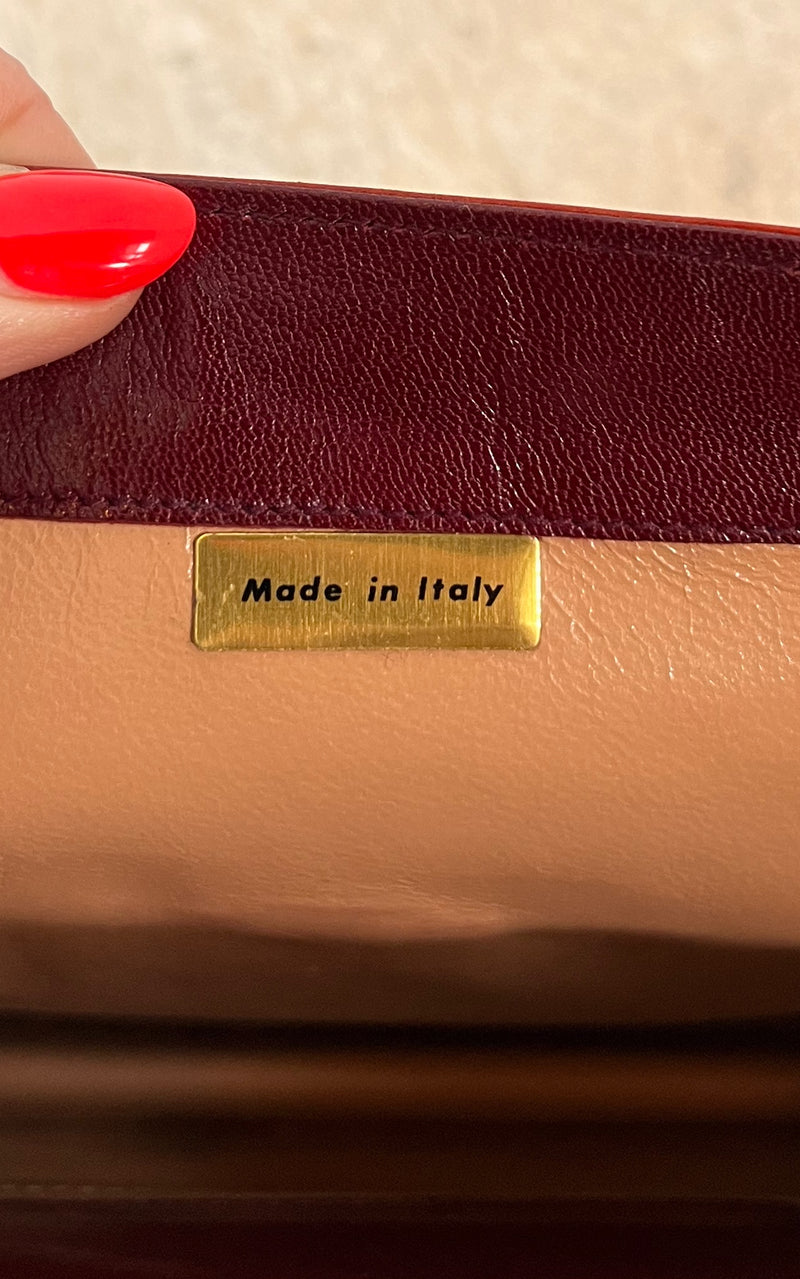 Vintage 70s Carita Paris Clutch