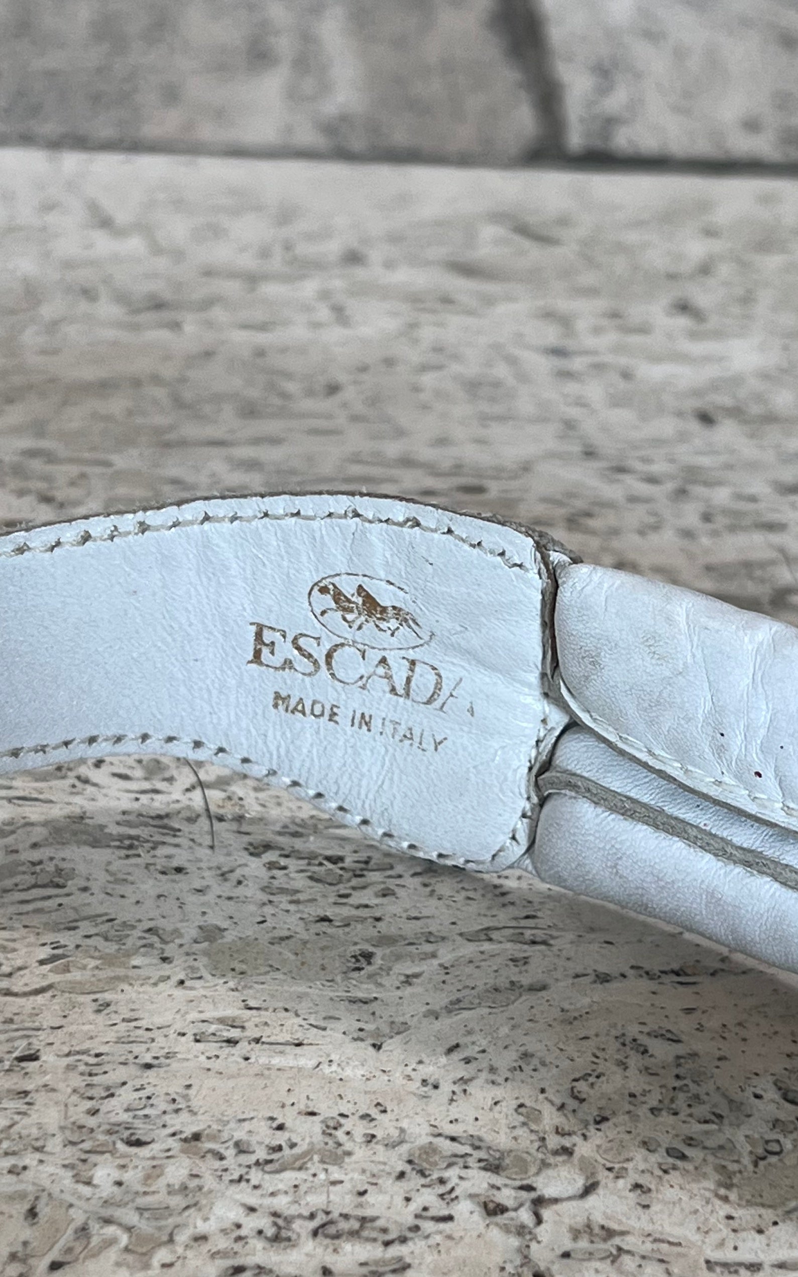 Vintage Escada Belt with turquoise Stones