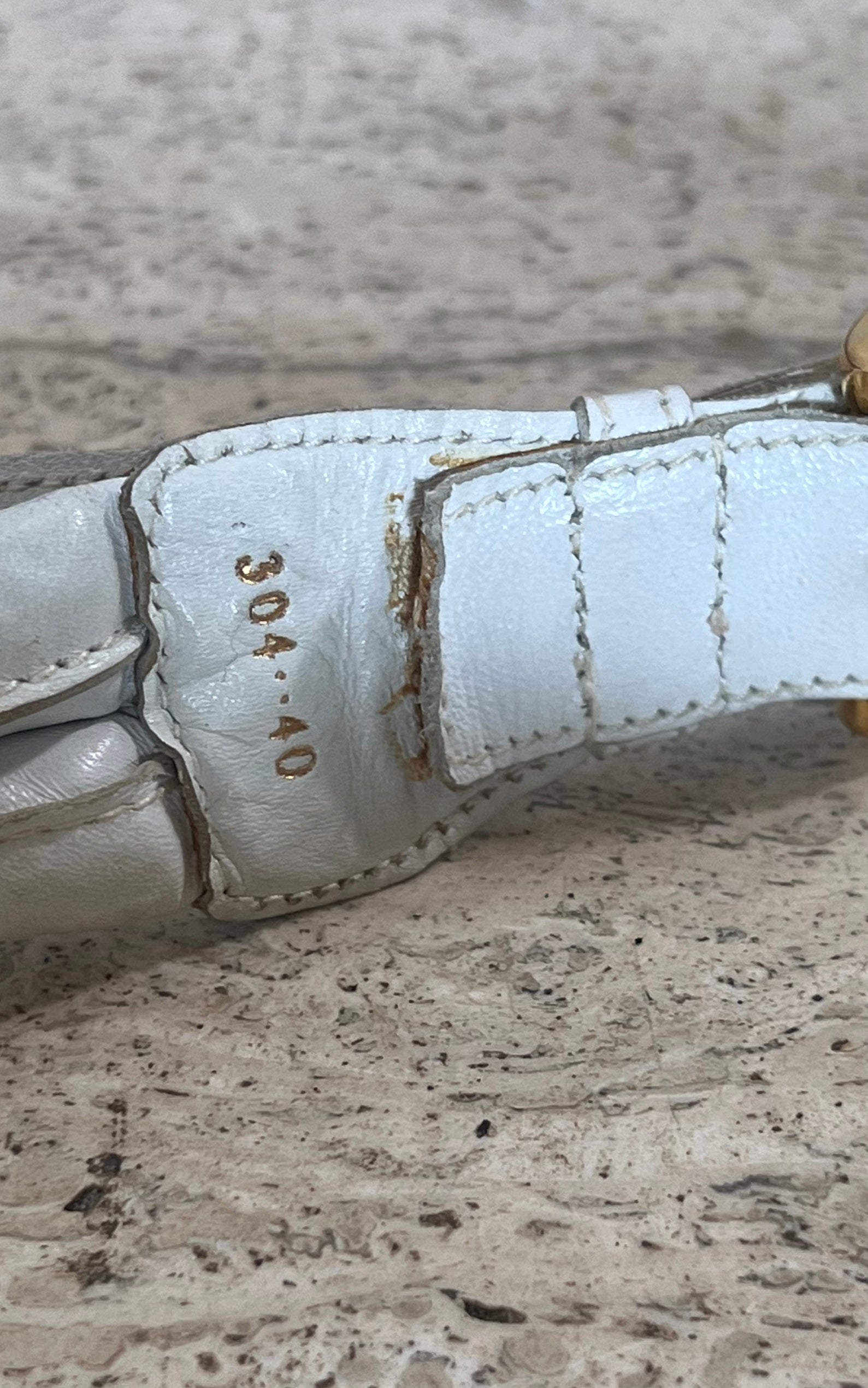 Vintage Escada Belt with turquoise Stones