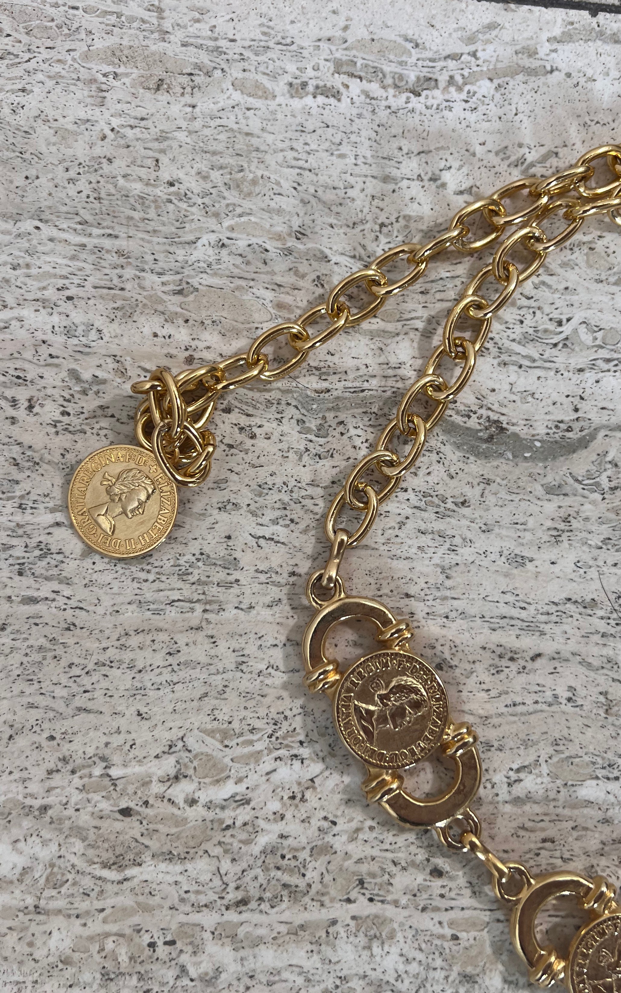 Vintage 90s Chain Belt