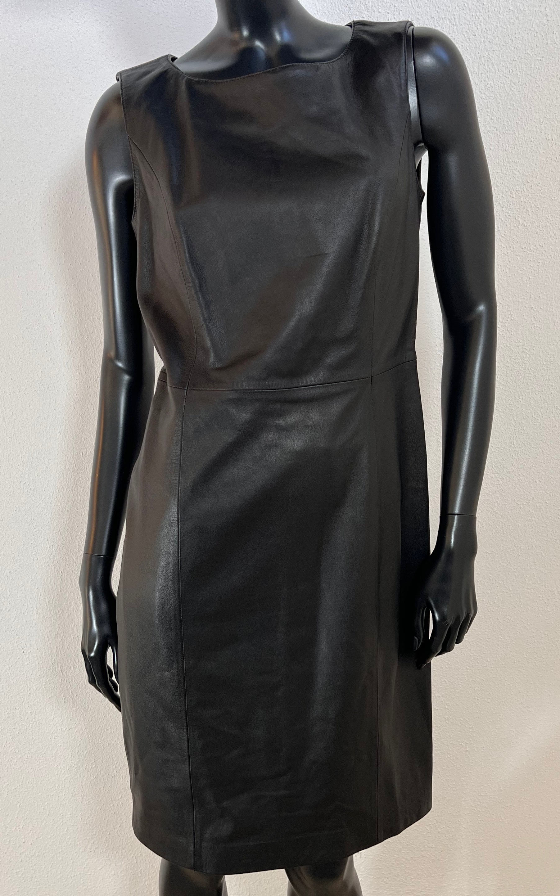 Vintage 90s Madeleine Leather Dress