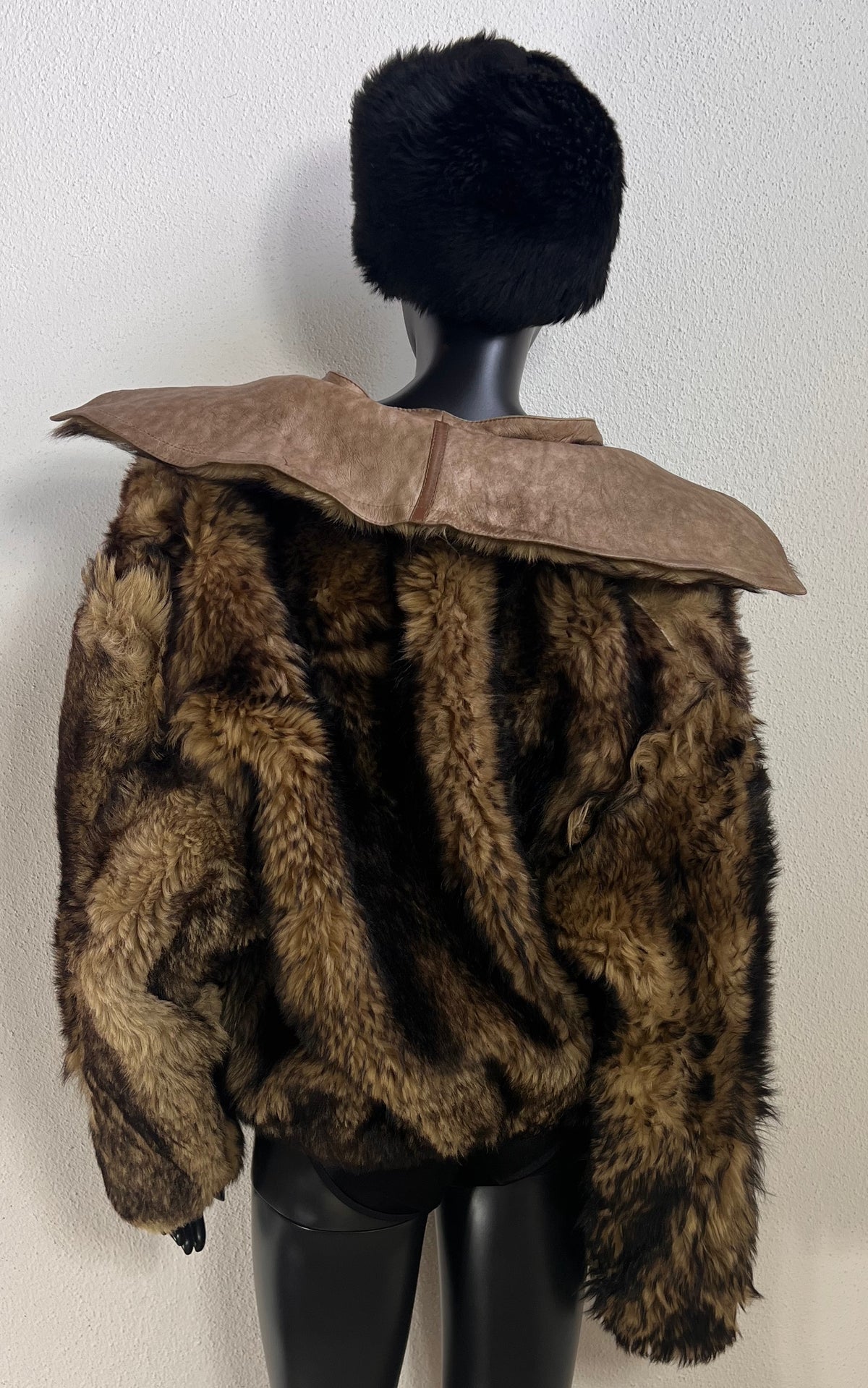 Reworked Curly Lamb Shearling Jacket