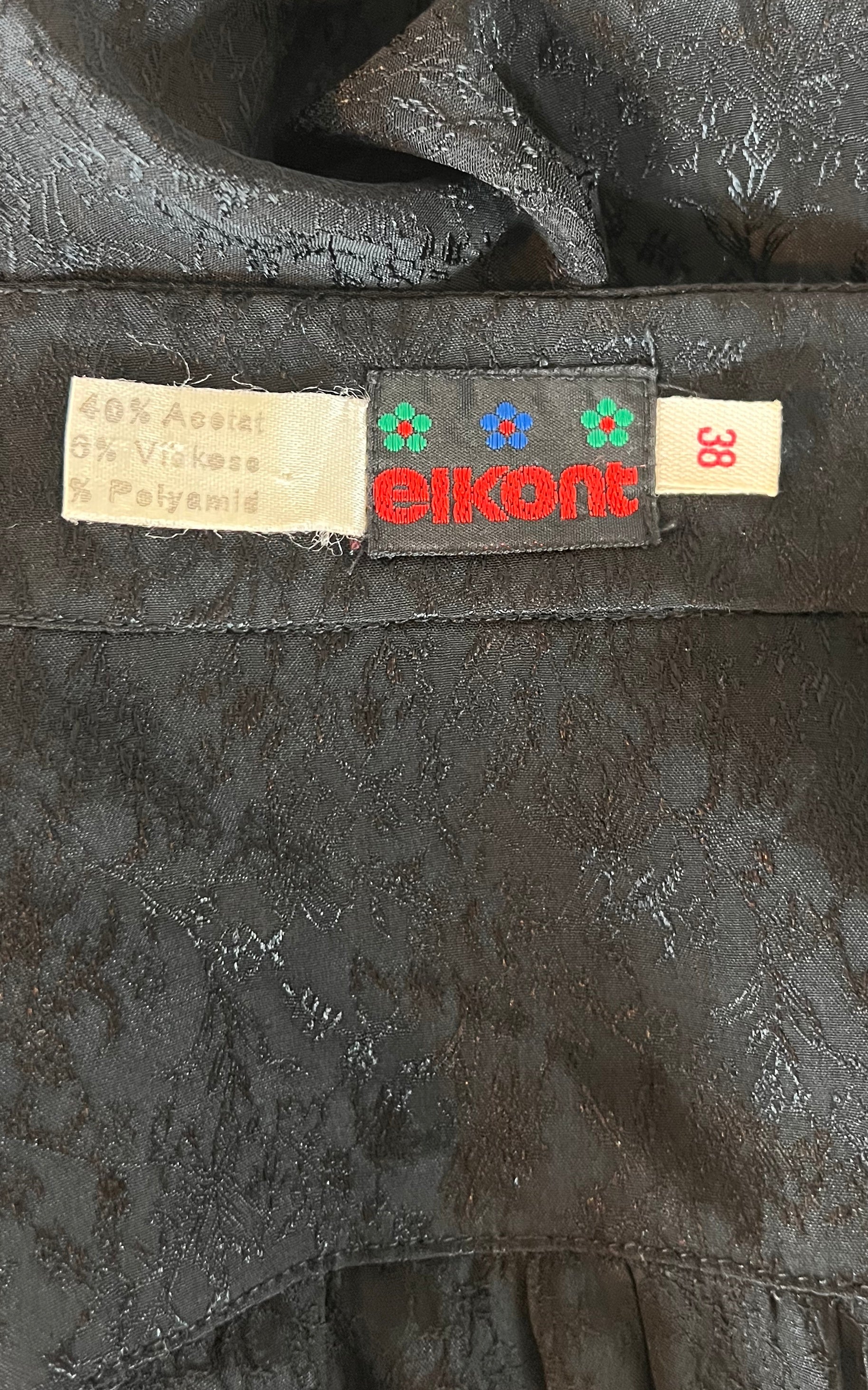 Camicetta e abito Elkont vintage anni '70